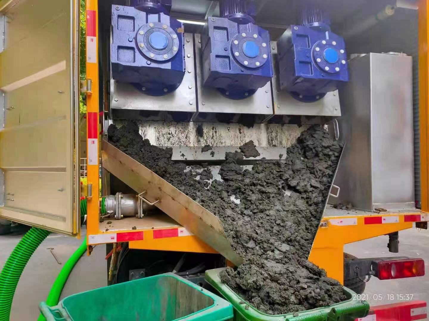 和县化粪池清掏城市维护站-泥浆净化干湿分离处理